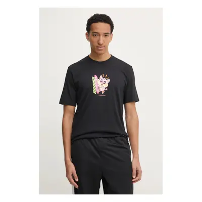 Tričko adidas Originals Q12 TS KAWAII černá barva, s potiskem, JP2675