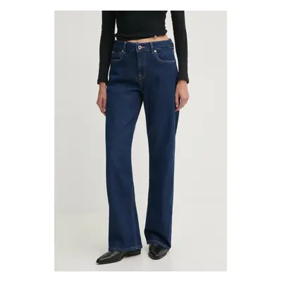 Džíny Pepe Jeans LOOSE ST JEANS HW HAZEL dámské, high waist, PL204699EE2