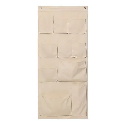 Nástěnný organizér ferm LIVING Canvas XL Wall Pockets