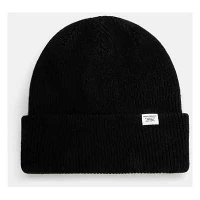 Vlněná čepice Norse Projects Czapka Norse Projects Norse Beanie N95-0569 9999 černá barva