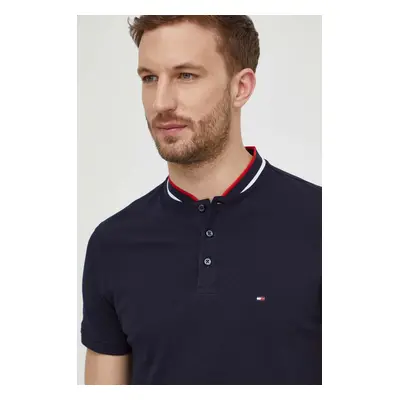 Polo tričko Tommy Hilfiger tmavomodrá barva, MW0MW34752