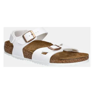 Dětské sandály Birkenstock Rio AS Kids AS Kids bílá barva, 1029454