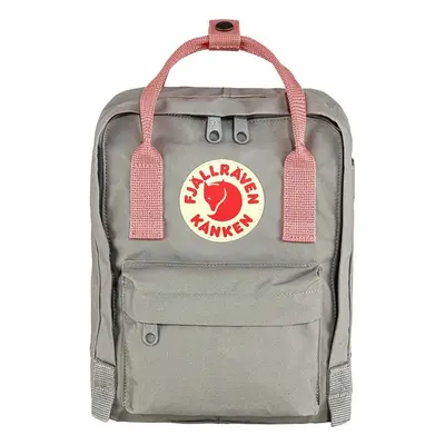 Batoh Fjallraven Kanken Mini růžová barva, malý, s aplikací