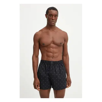 Bavlněné boxerky Calvin Klein Underwear černá barva, 000NM2693E