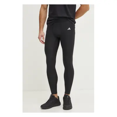 Tréninkové legíny adidas Performance Techfit černá barva, hladké, JN7352