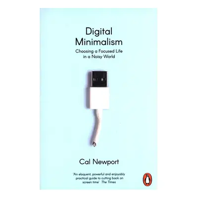 Knížka Taschen Digital Minimalism by Cal Newport, English modrá barva