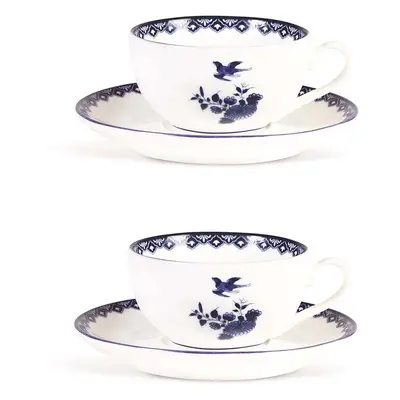 Šálek s podšálkem &k amsterdam Delftware 2-pack