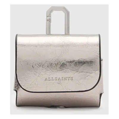 Pouzdro na airpod AllSaints AIRPOD CASE stříbrná barva, W314XB