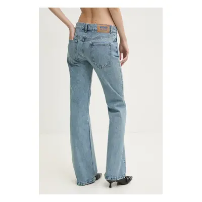 Džíny Moschino Jeans dámské, high waist, 0331 3217