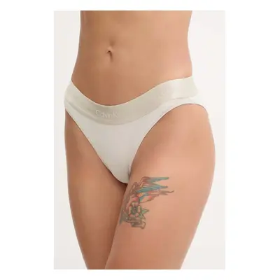 Kalhotky Calvin Klein Underwear béžová barva, 000QF7999E