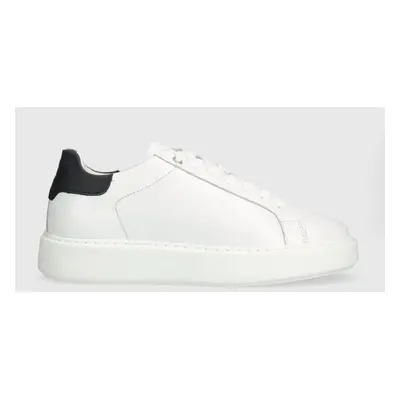 Kožené sneakers boty Marc O'Polo bílá barva, 40128053501166 NN1N3013