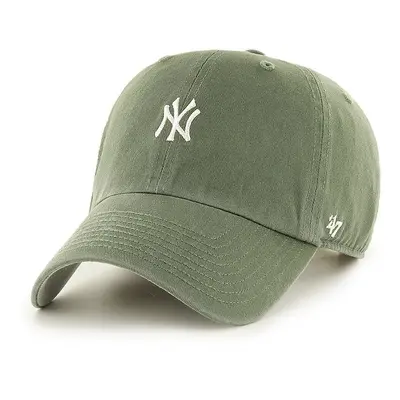 Čepice 47brand MLB New York Yankees šedá barva, s aplikací, B-BSRNR17GWS-MSA