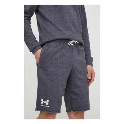 Kraťasy Under Armour pánské, šedá barva, 1361631