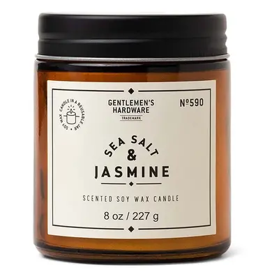 Vonná sójová svíčka Gentelmen's Hardware Sea Salt & Jasmine 227 g