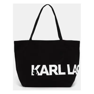 Kabelka Karl Lagerfeld černá barva, A1W50060