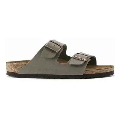 Pantofle Birkenstock Arizona šedá barva, 151213