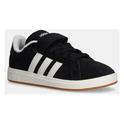 Dětské sneakers boty adidas GRAND COURT 00s černá barva, JP5896