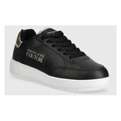 Sneakers boty Versace Jeans Couture Meyssa černá barva, 76VA3SJ5 ZPA50 G89