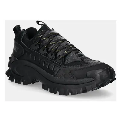 Kožené sneakers boty Caterpillar INTRUDER MET černá barva, P726244