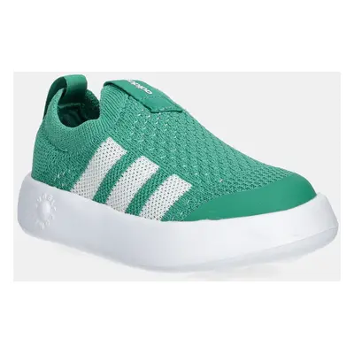 Dětské sneakers boty adidas BUBBLECOMFY zelená barva, JI1608