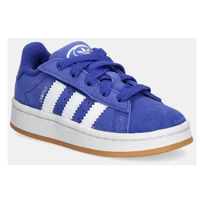 Dětské semišové sneakers boty adidas Originals CAMPUS 00s modrá barva, JR5787