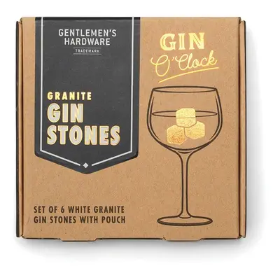 Chladicí kameny do ginu Gentlemen's Hardware Gin Stones 6-pack více barev