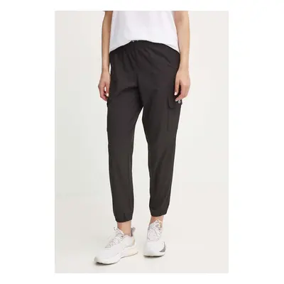 Tepláky Dkny černá barva, hladké, DP4P3469