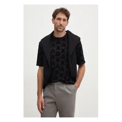 Tričko Armani Exchange černá barva, XM000061 AF10356