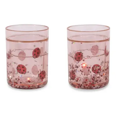 Dětský hrnek Konges Sløjd 2 PACK LADYBUG GLITTER CUPS 2-pack KS102202