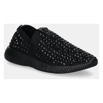 Sneakers boty Kurt Geiger London Lorna Crystal černá barva, 3940700609