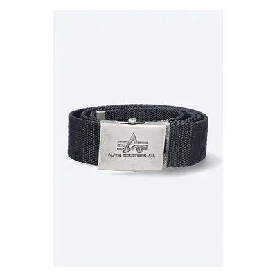 Pásek Alpha Industries Heavy Duty Belt šedá barva, 100906.04-grey