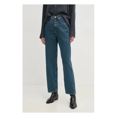 Džíny Pepe Jeans BARREL JEANS UHW ADDISON dámské, high waist, PL204739EF2