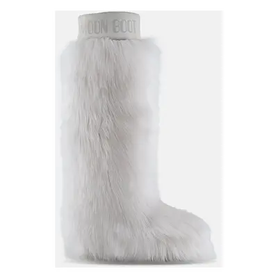 Sněhule Moon Boot MB ICON YETI EXTRA bílá barva, 80D1402970 A005