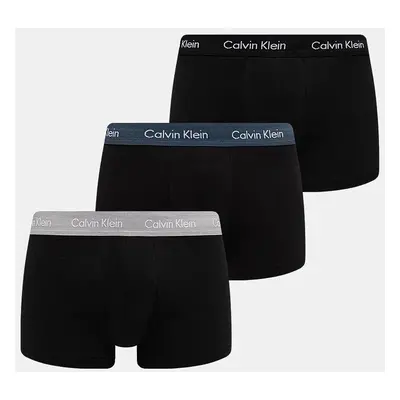 Boxerky Calvin Klein Underwear 3-pack pánské, černá barva, 0000U2664G