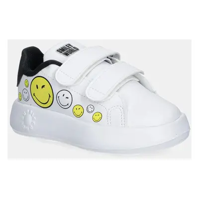 Dětské sneakers boty adidas ADVANTAGE SMILEY bílá barva, IH6257