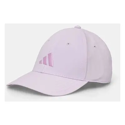 Kšiltovka adidas BBCAP LT NL fialová barva, hladká, JN2413