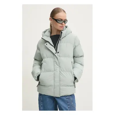 Bunda Superdry dámská, šedá barva, zimní, W5011728A-2WW