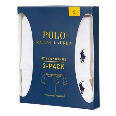 Pyžamo Polo Ralph Lauren 2-pack bílá barva