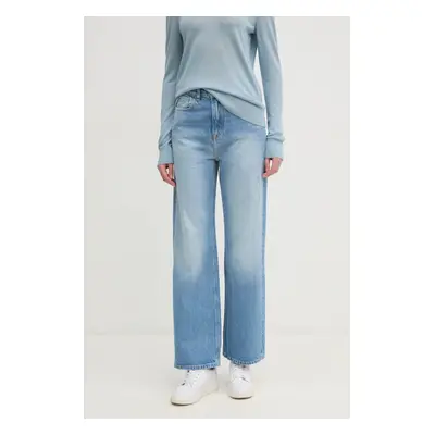 Džíny Pepe Jeans STRAIGHT JEANS UHW LEXA dámské, high waist, PL204731MS7