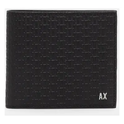 Peněženka Armani Exchange černá barva, 958098 4R847