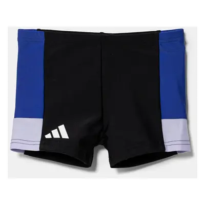 Dětské plavky adidas Performance černá barva, JL6361