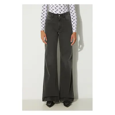 Džíny Coperni Wide Leg Denim Pants dámské, high waist, COPP95F2004