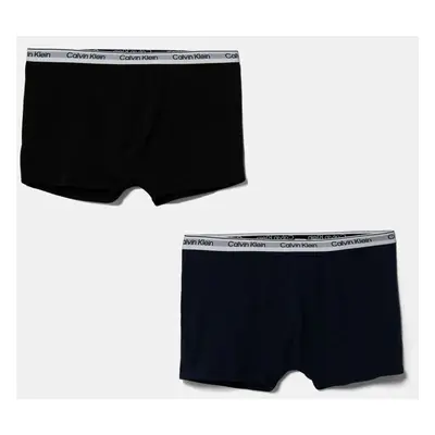 Dětské boxerky Calvin Klein Underwear 2-pack černá barva, B70B700506