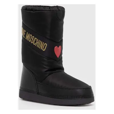 Sněhule Love Moschino černá barva, JA24032G1LISY000