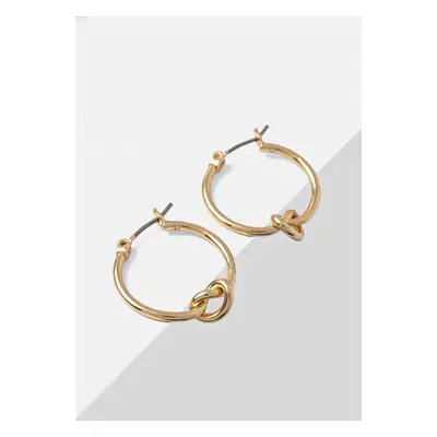 Náušnice Dkny PE KNOT HOOP 04G00546