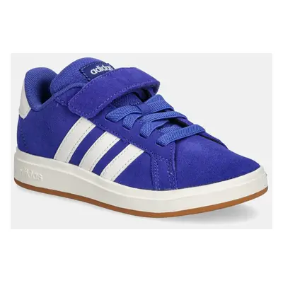 Dětské sneakers boty adidas GRAND COURT 00s modrá barva, JH6180