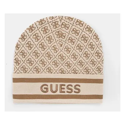 Čepice Guess SEVYN béžová barva, W4BZ21 Z3JD2