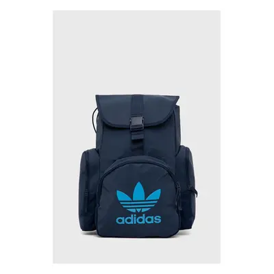 Batoh adidas Originals tmavomodrá barva, velký, s potiskem