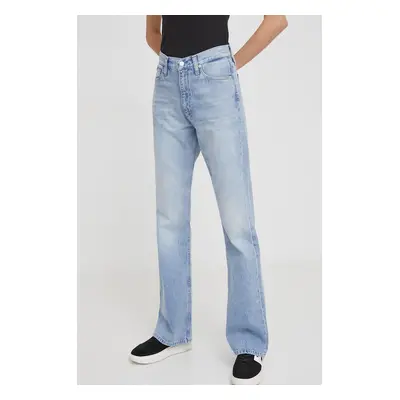 Džíny Calvin Klein Jeans dámské, high waist, J20J222752