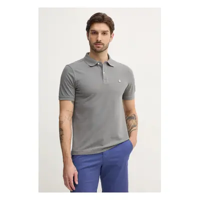 Bavlněné polo tričko United Colors of Benetton růžová barva, 3089J3179